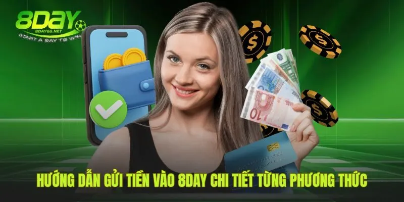 Hướng dẫn từng phương thức nạp tiền 8Day thành công